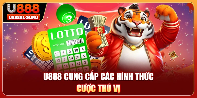 U888 cung cấp các hình thức cược thú vị